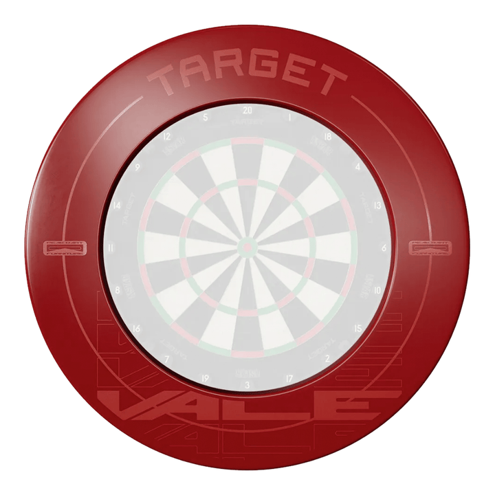 Target Vale Dartboard Surround Red Boards