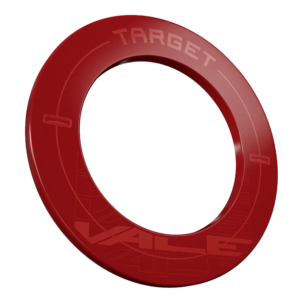 Target Vale Dartboard Surround Red Boards