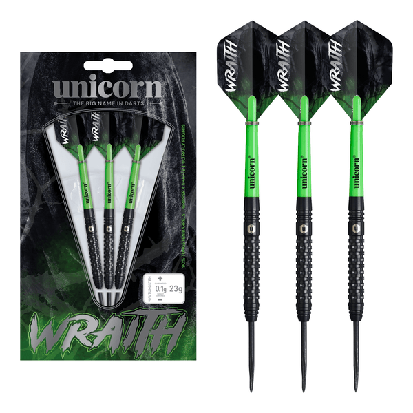 Unicorn Wraith - 90% Tungsten Steel Tip Darts 21 Grams Darts