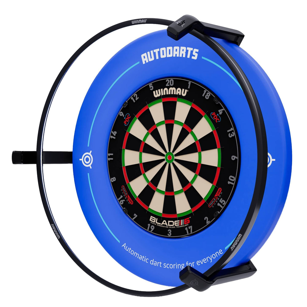 Winmau Autodarts Vantage & Plasma Light Bundle Dartboard Bundles