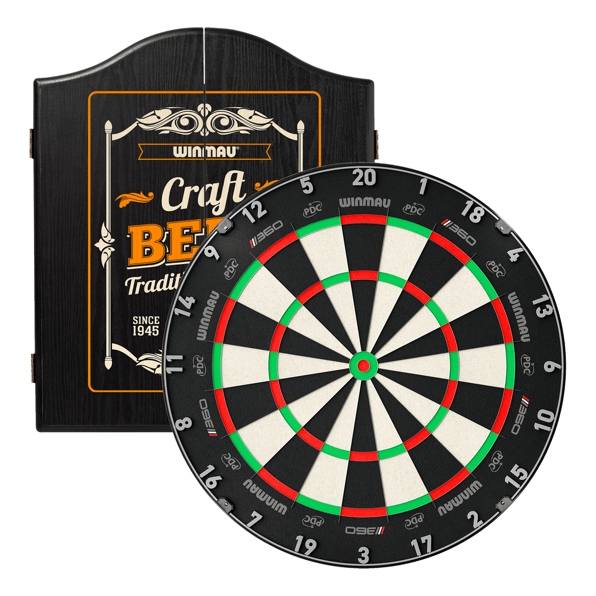 Winmau Blade 360 Dartboard & Cabinet Bundle Dartboard Bundles