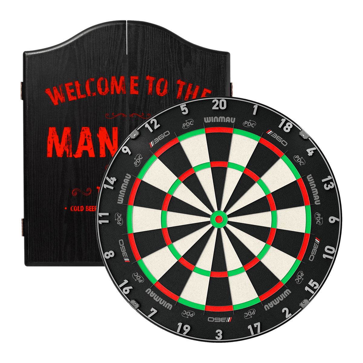 Winmau Blade 360 Dartboard & Cabinet Bundle Dartboard Bundles