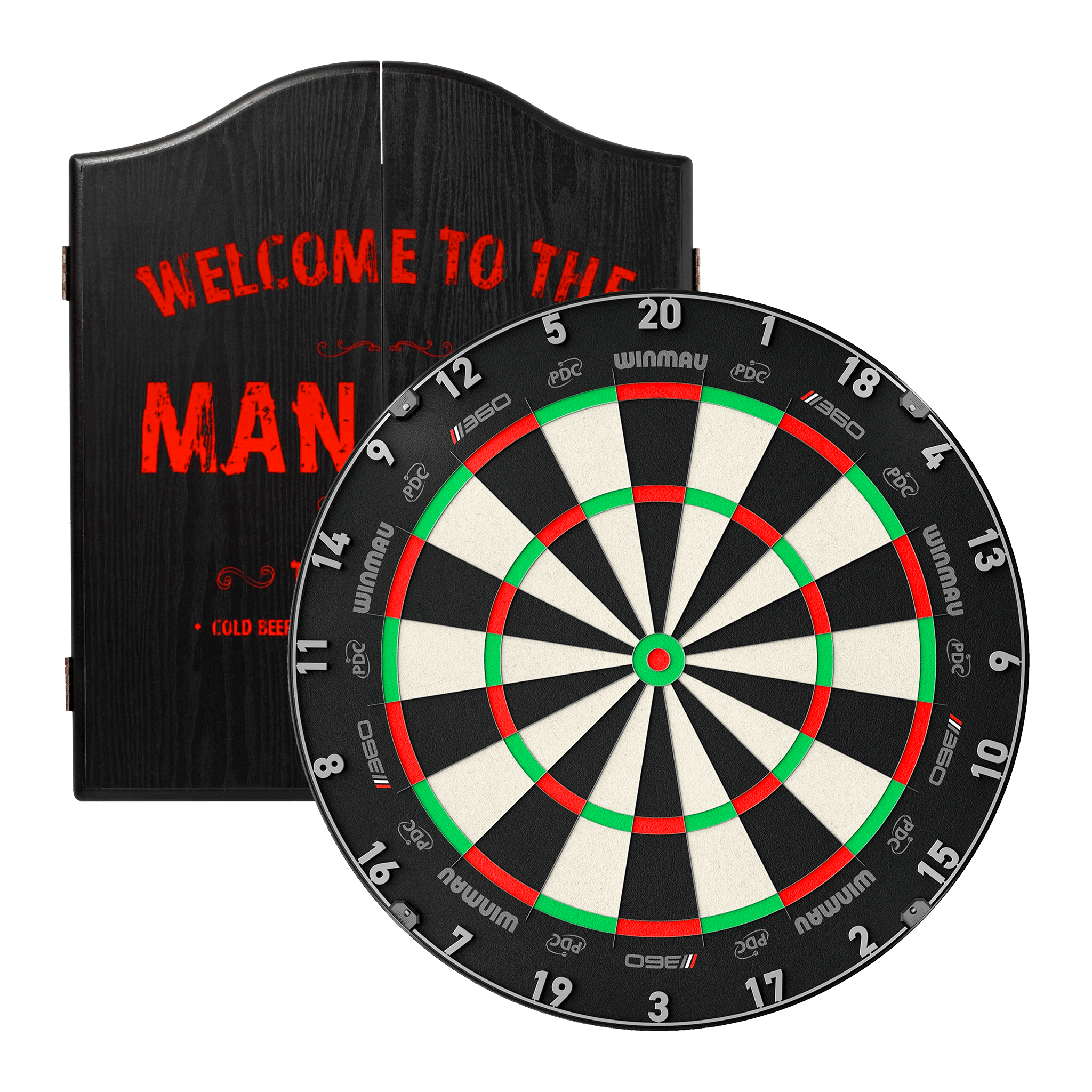 Winmau Blade 360 Dartboard & Cabinet Bundle Dartboard Bundles
