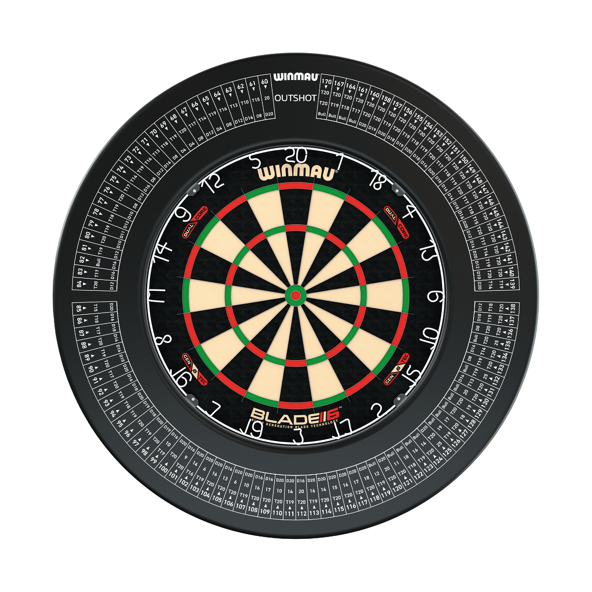 Winmau Blade 360 Dartboard & Surround Bundle Dartboard Bundles