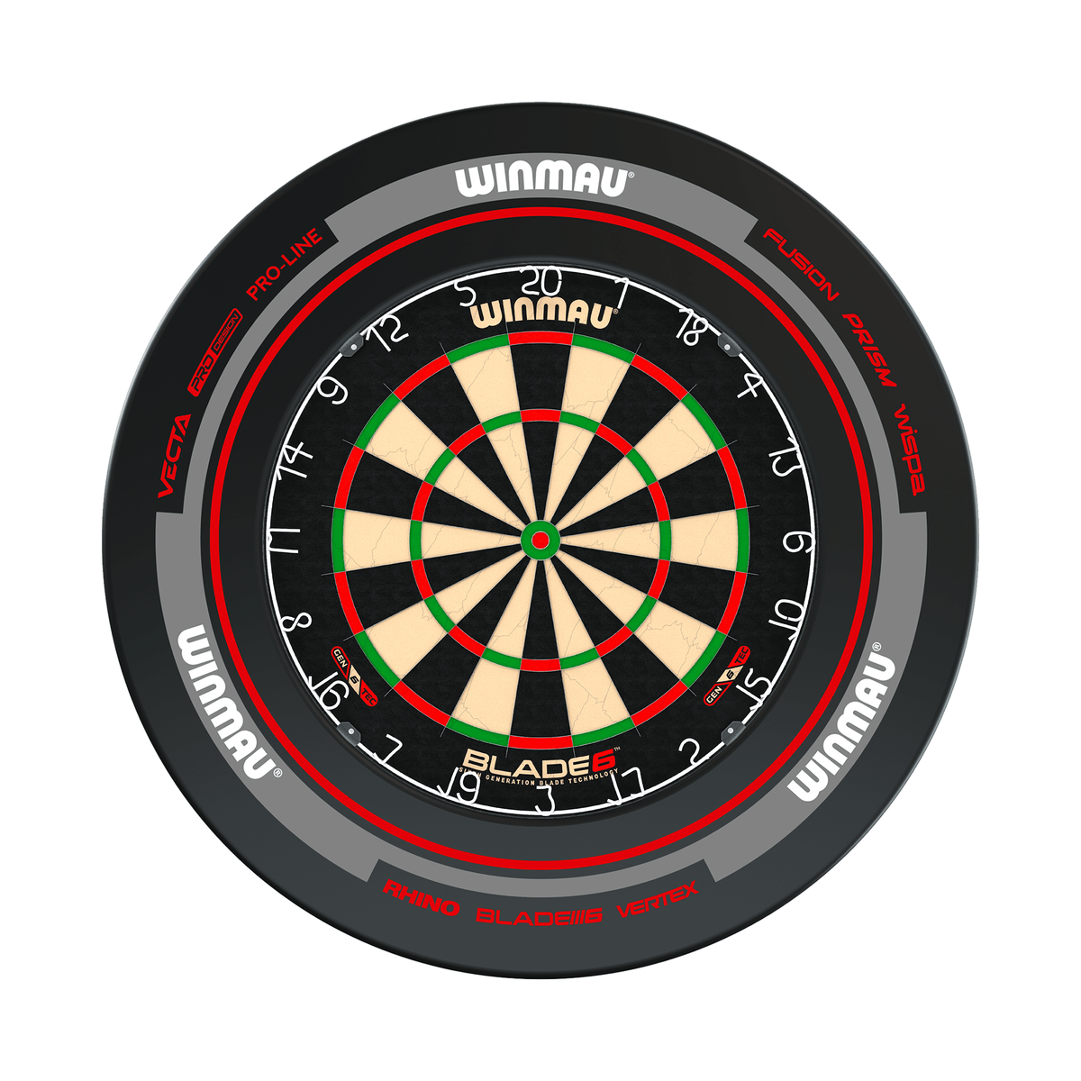 Winmau Blade 360 Dartboard & Surround Bundle Dartboard Bundles