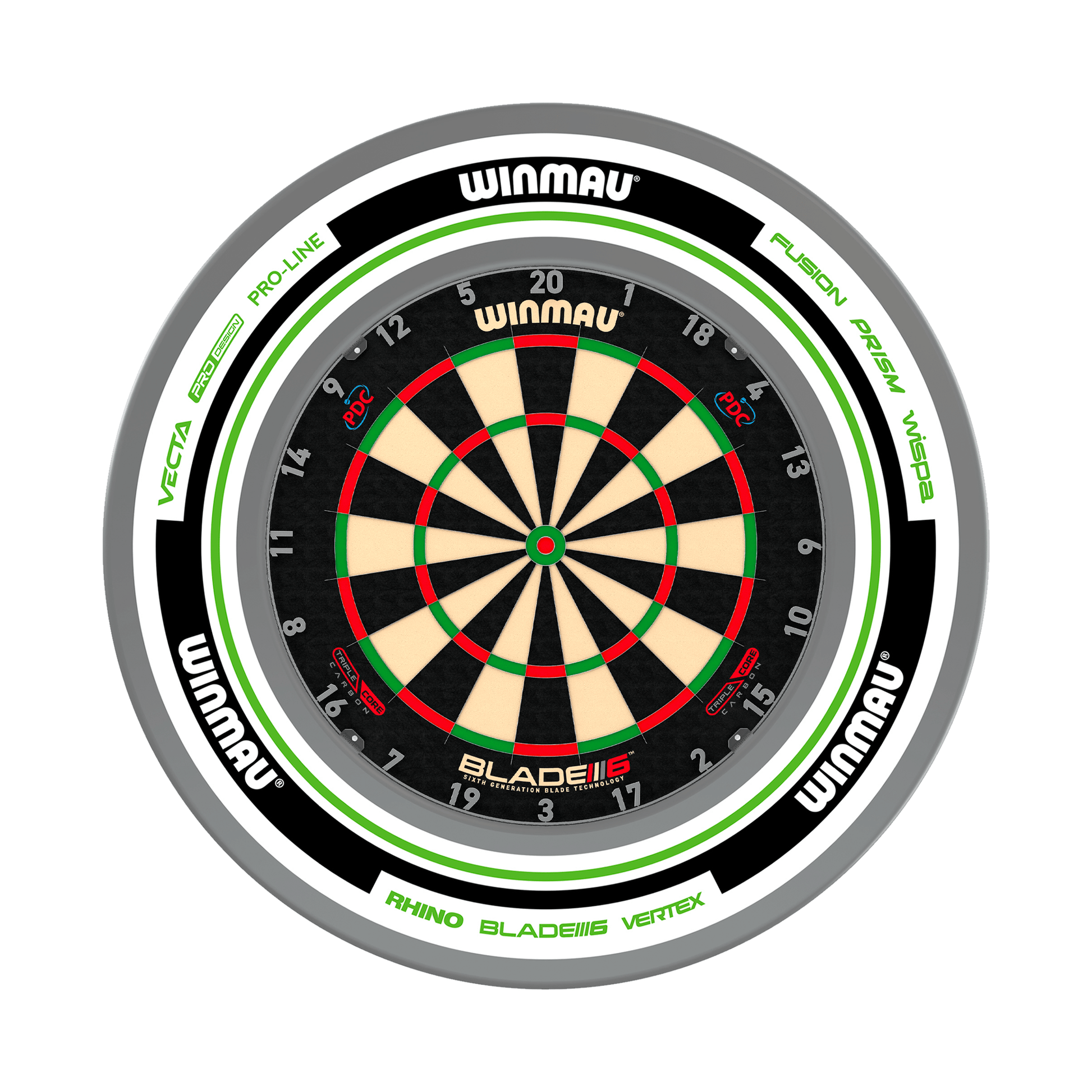 Winmau Blade 360 Dartboard & Surround Bundle Dartboard Bundles