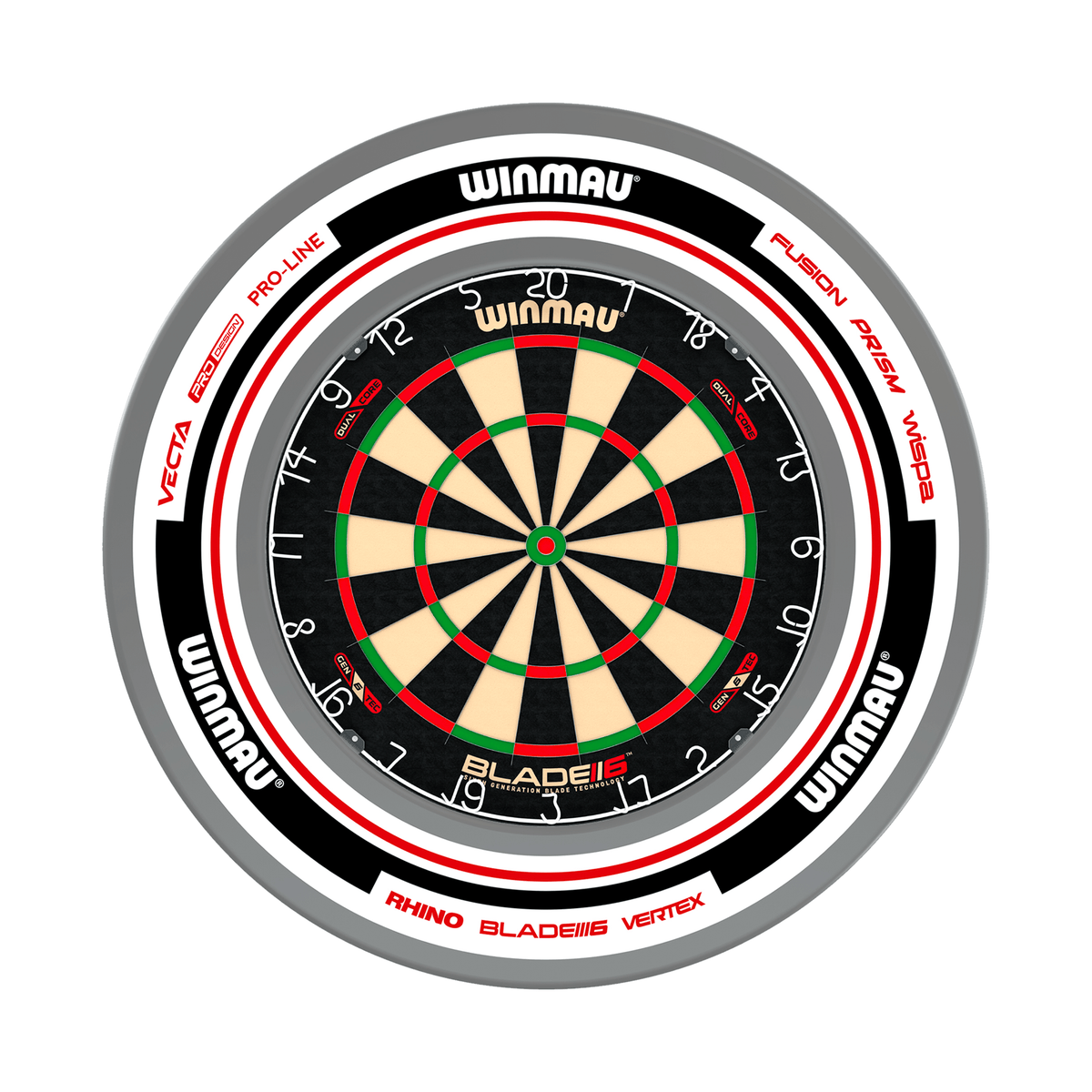 Winmau Blade 360 Dartboard & Surround Bundle Dartboard Bundles