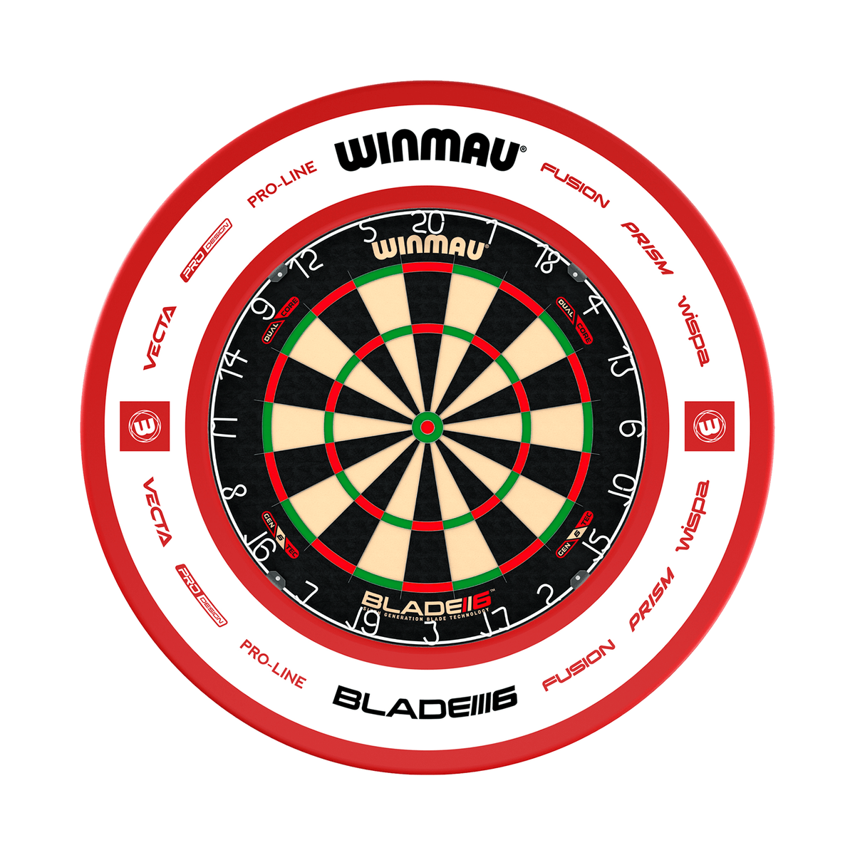 Winmau Blade 360 Dartboard & Surround Bundle Dartboard Bundles