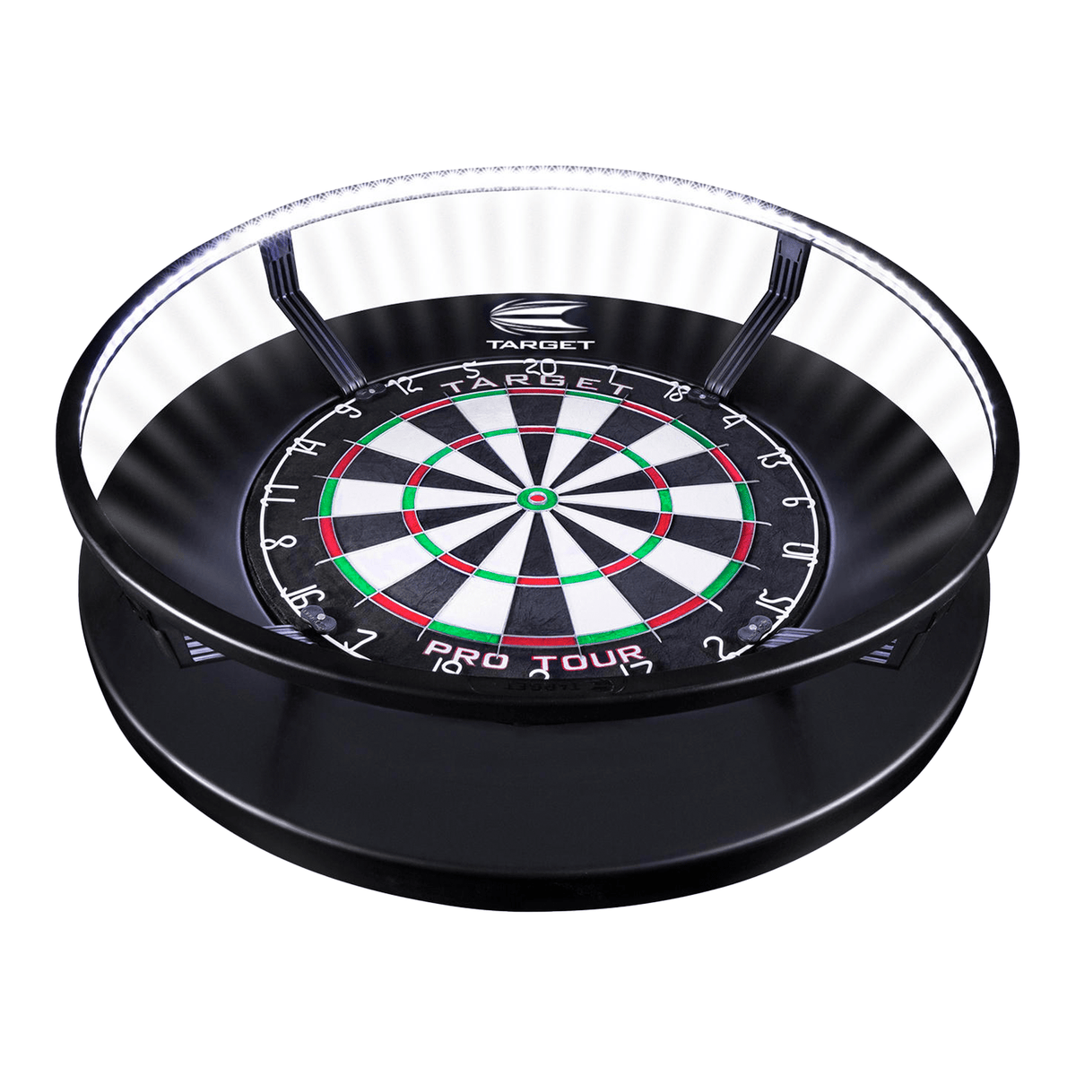 Winmau Blade 360 Dartboard, Surround & Corona Light Bundle Dartboard Bundles