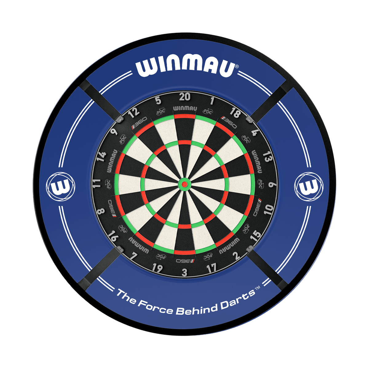 Winmau Blade 360 Dartboard, Surround & Corona Light Bundle Dartboard Bundles