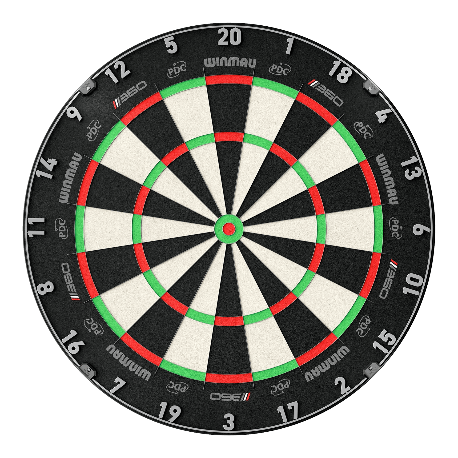 Winmau Blade 360 Dartboard, Surround & Plasma Light Bundle Dartboard Bundles