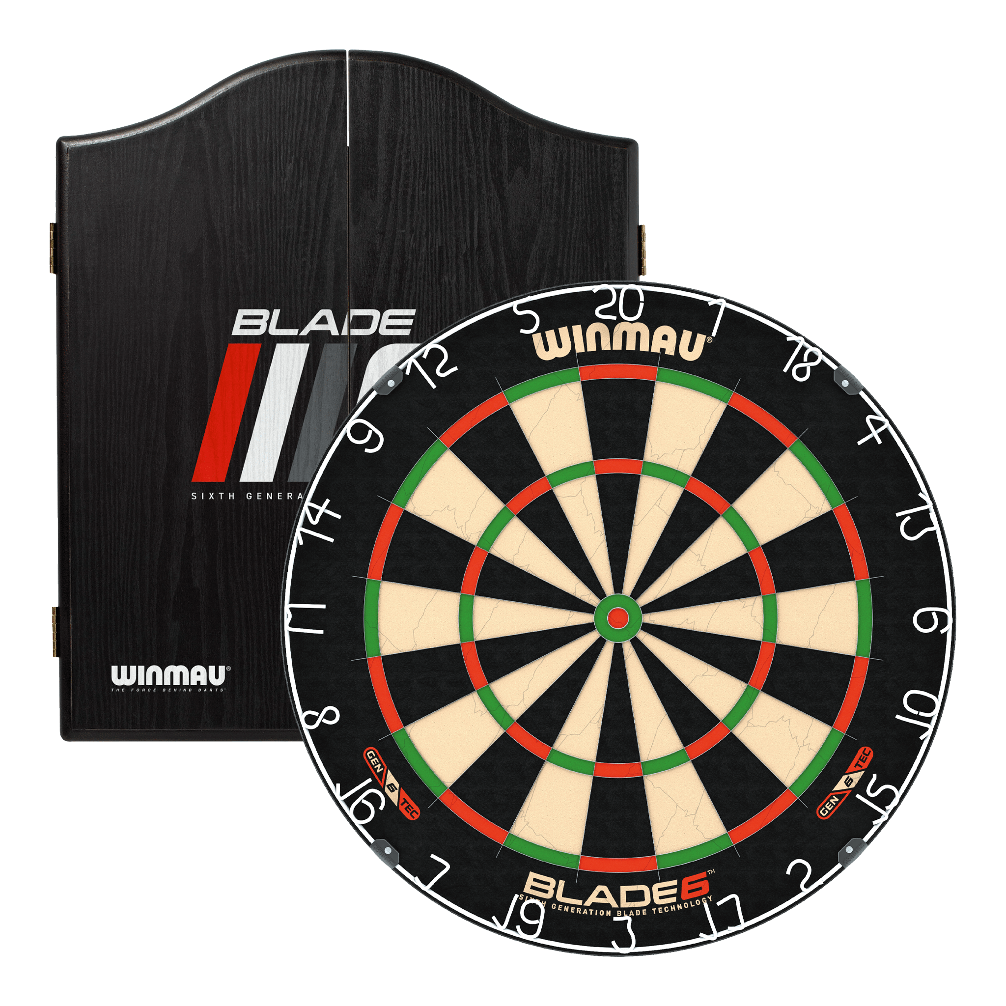 Winmau Blade 6 Dartboard & Cabinet Bundle Dartboard Bundles