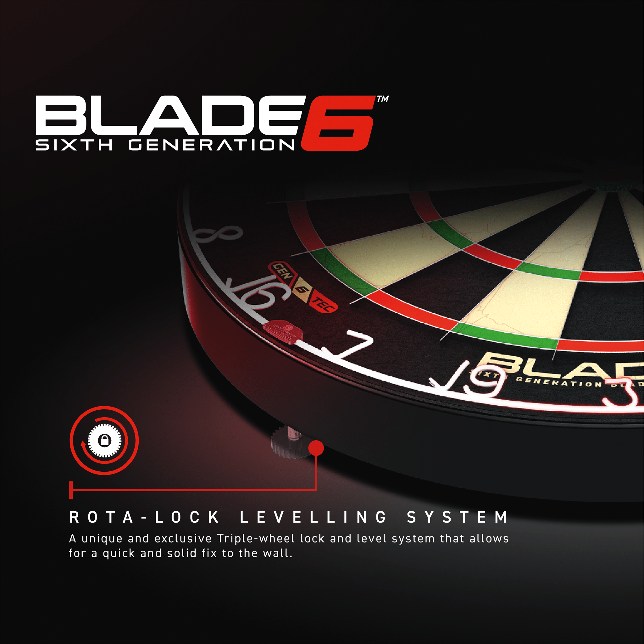 Winmau Blade 6 Dartboard & Cabinet Bundle Dartboard Bundles