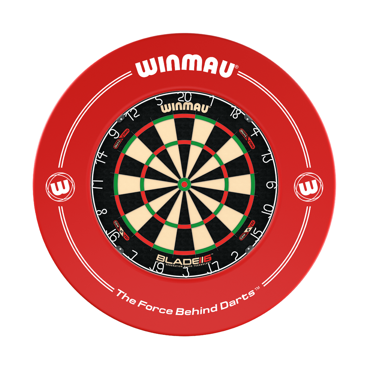 Winmau Blade 6 Dual Core Dartboard & Surround Bundle Dartboard Bundles
