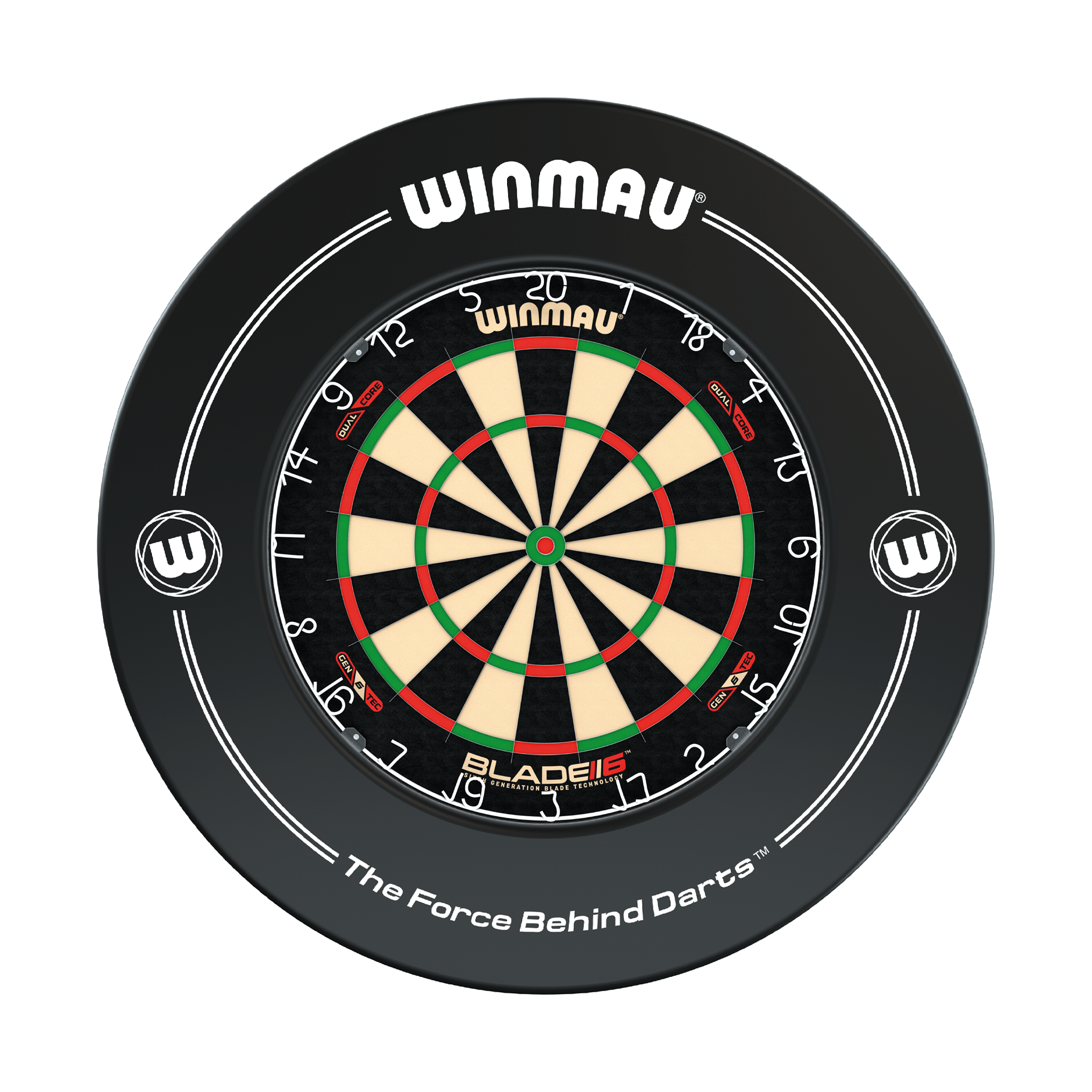 Winmau Blade 6 Dual Core Dartboard & Surround Bundle Dartboard Bundles