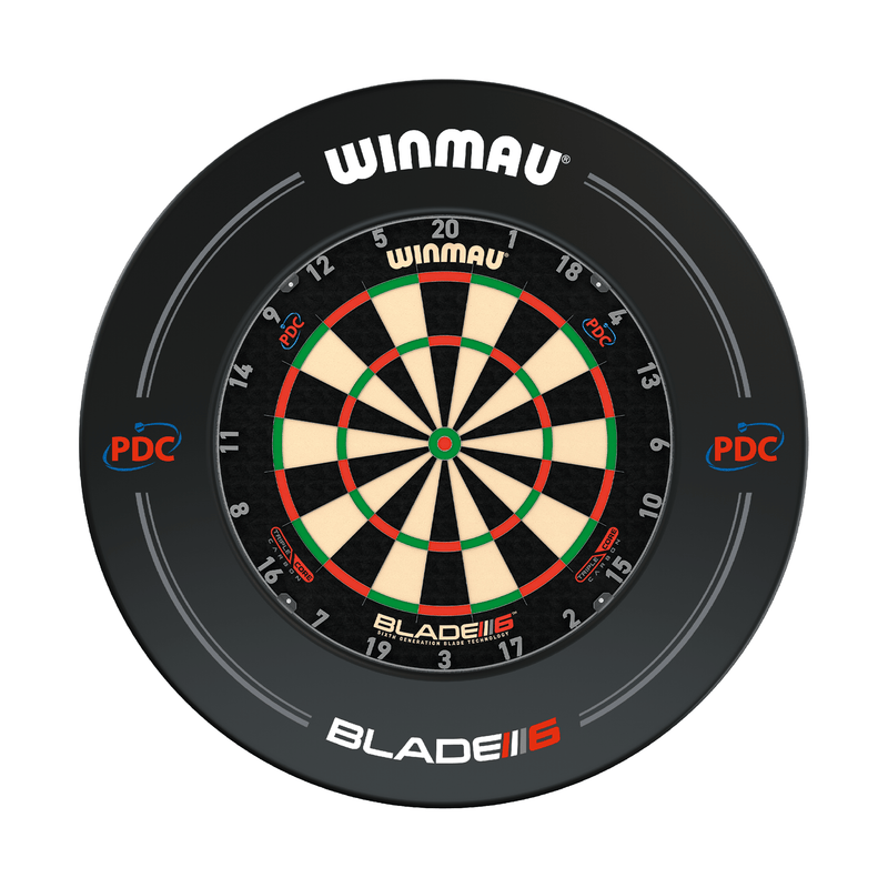 Winmau Blade 6 Triple Core Dartboard & Surround Bundle Dartboard Bundles