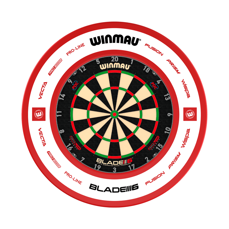 Winmau Blade 6 Triple Core Dartboard & Surround Bundle Dartboard Bundles