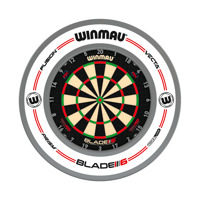 Winmau Blade 6 Triple Core Dartboard & Surround Bundle Dartboard Bundles