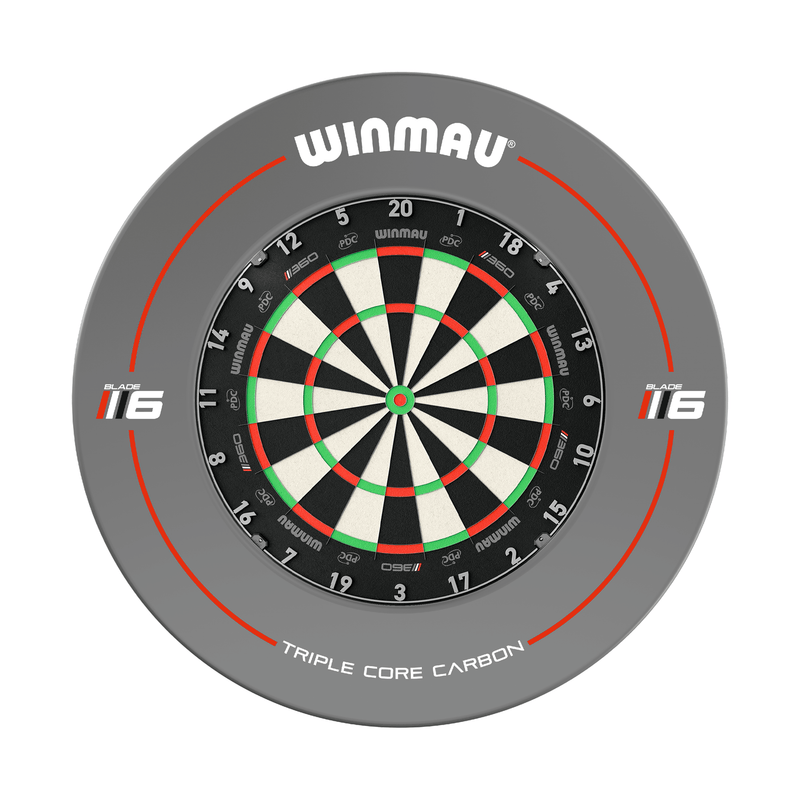Winmau Blade 6 Triple Core Dartboard & Surround Bundle Dartboard Bundles