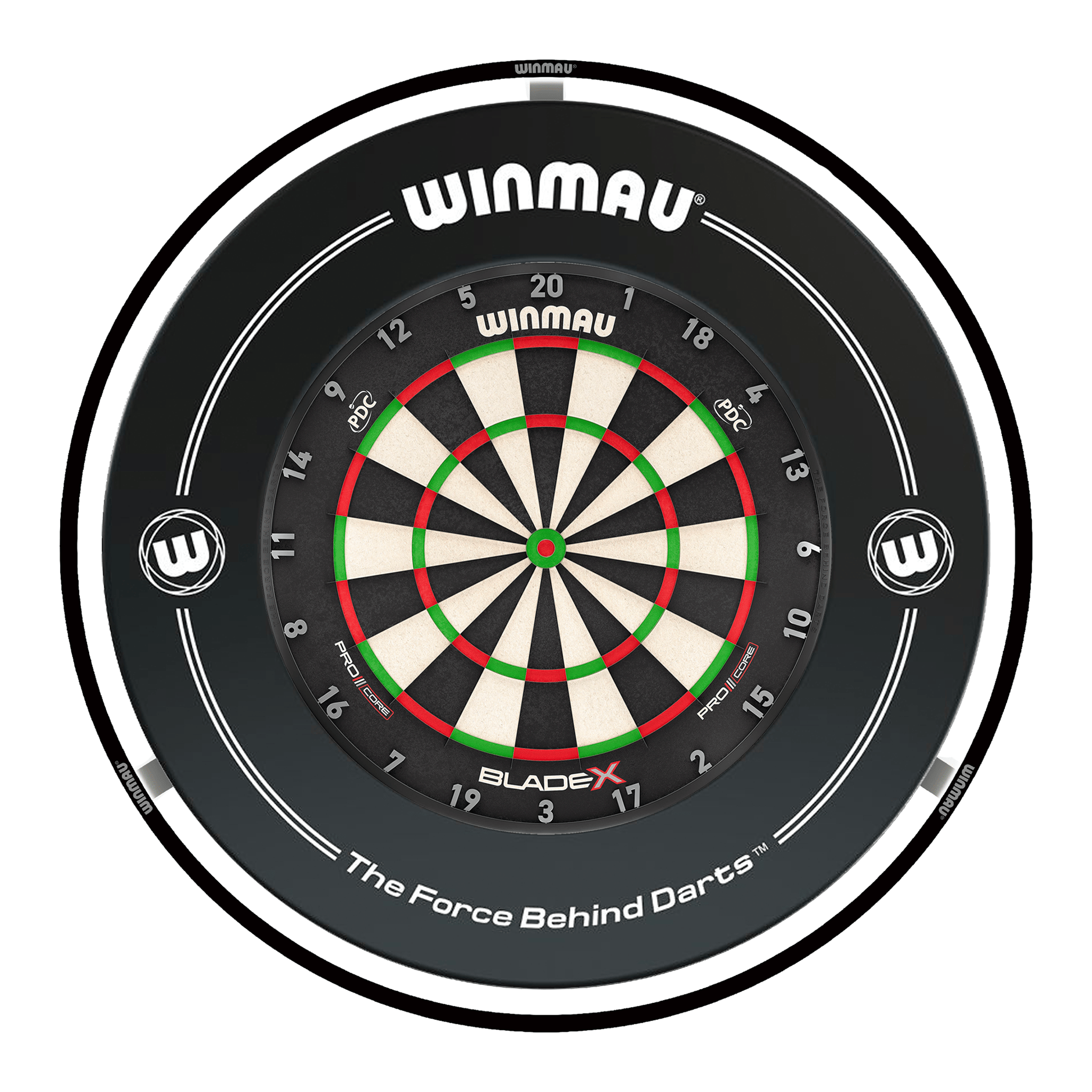 Blade X Dartboard, Surround & Plasma Light Bundle
