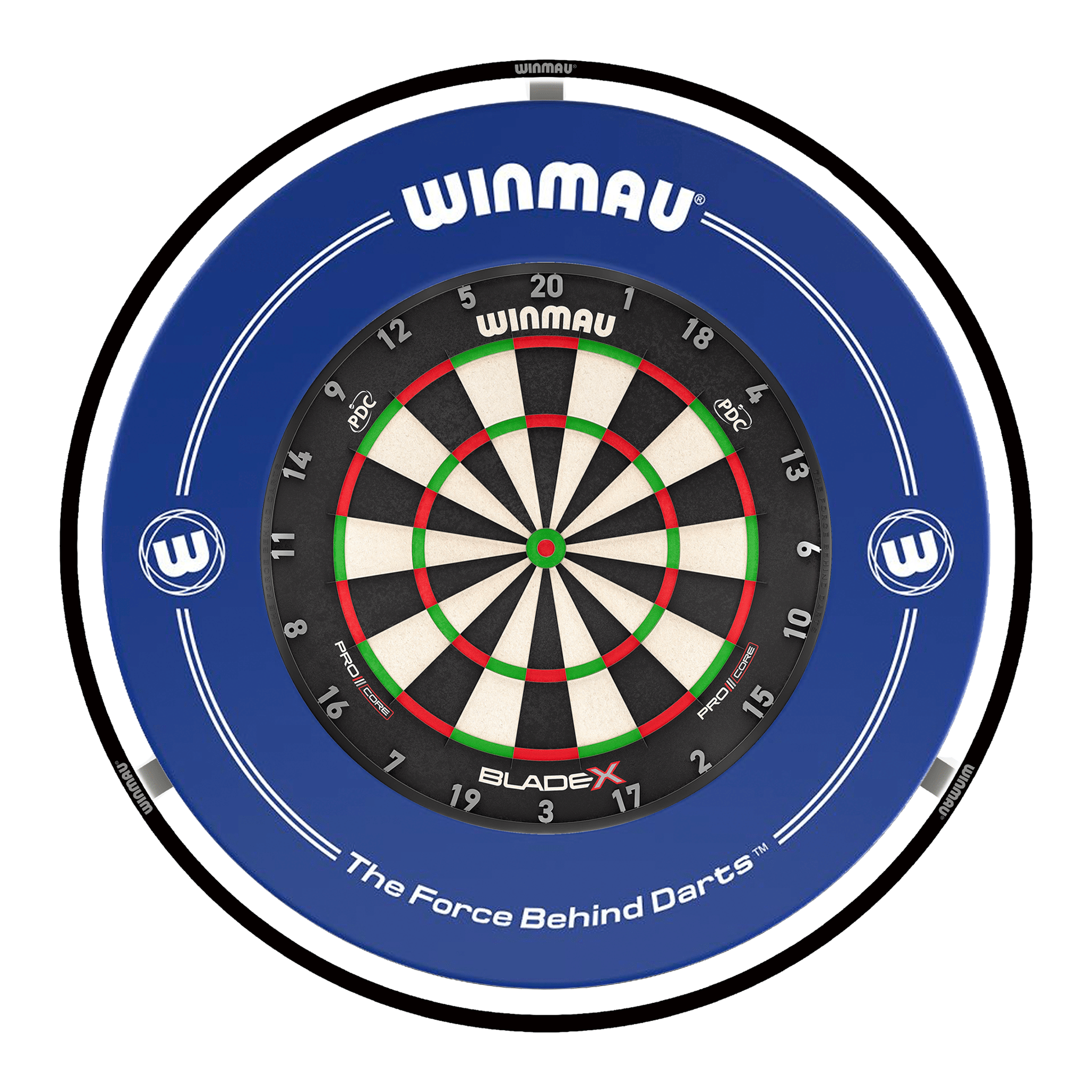 Blade X Dartboard, Surround & Plasma Light Bundle