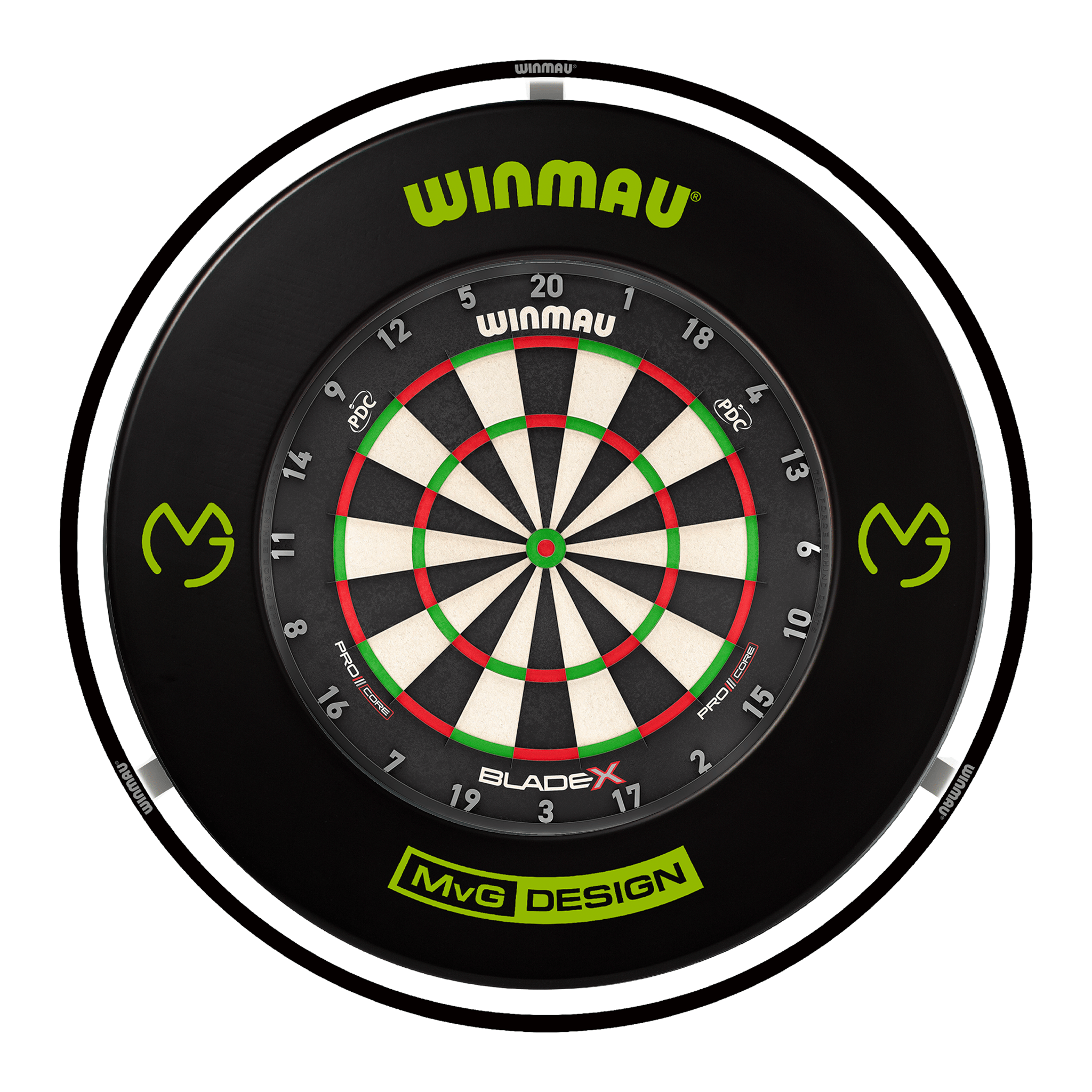 Blade X Dartboard, Surround & Plasma Light Bundle