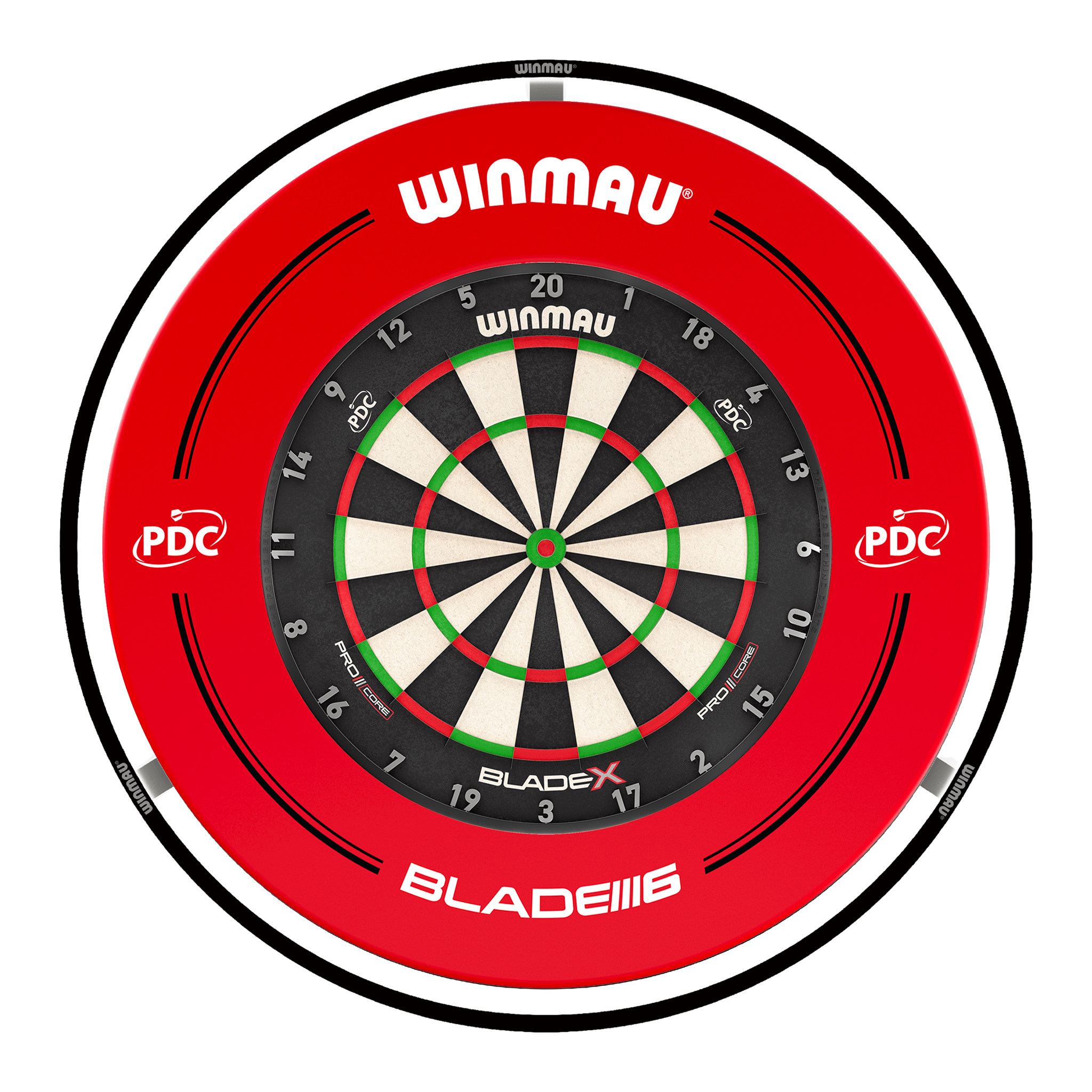 Blade X Dartboard, Surround & Plasma Light Bundle