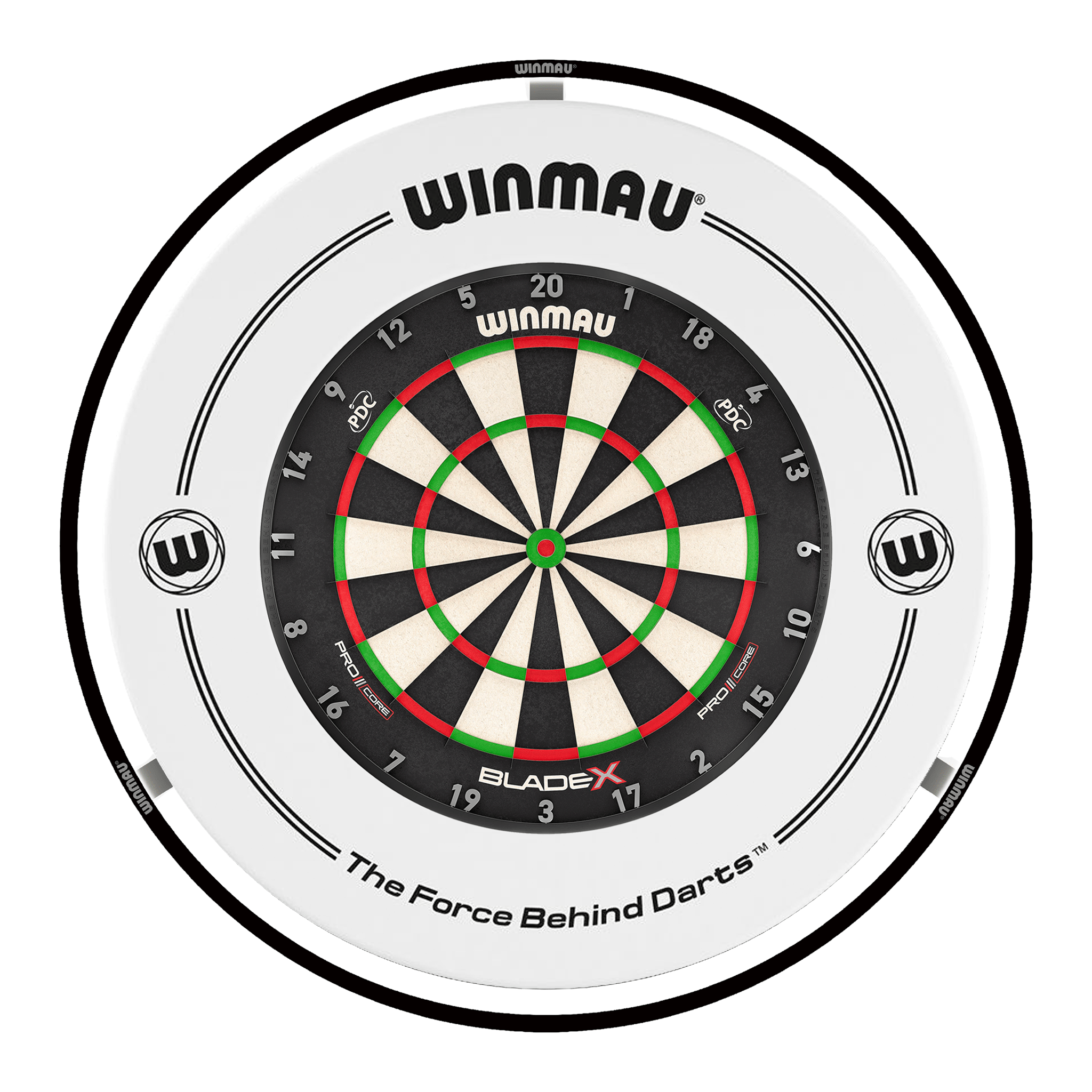 Blade X Dartboard, Surround & Plasma Light Bundle