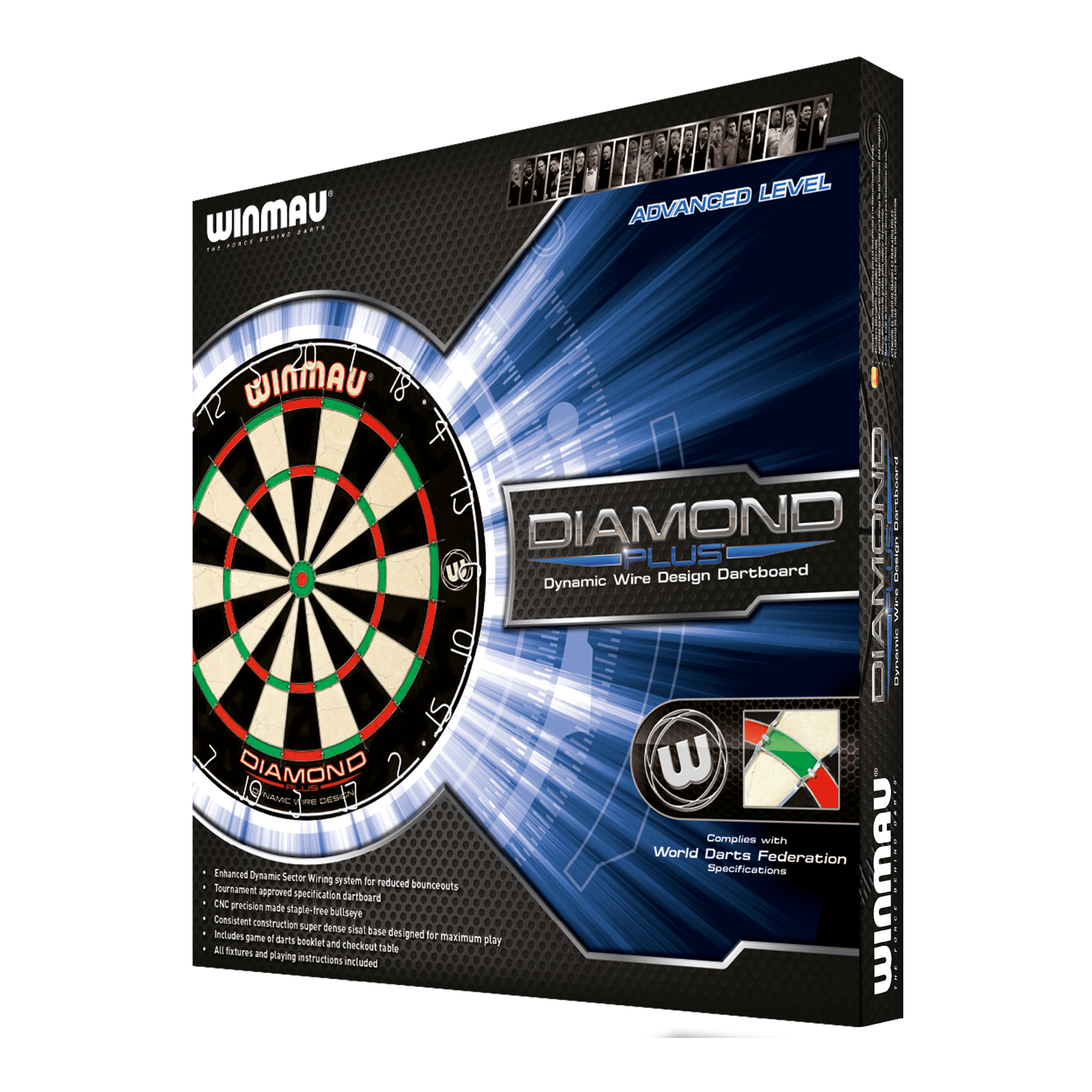 Winmau Diamond Plus Dartboard & Surround Bundle Dartboard Bundles
