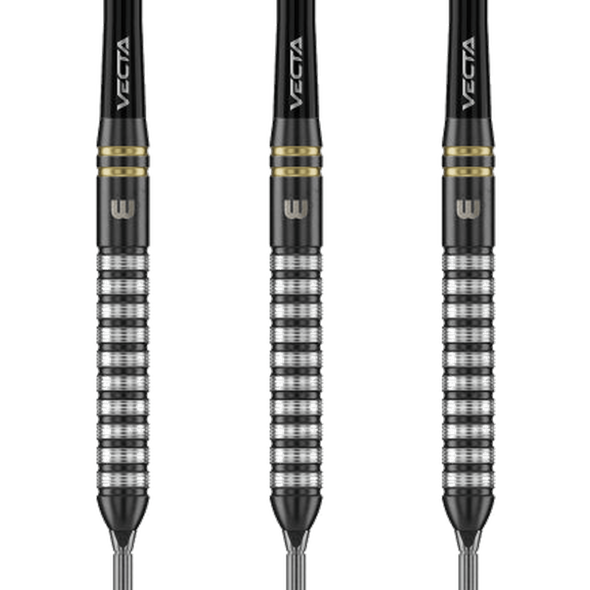 Winmau Gian Van Veen TS Switch Point - 90% Tungsten Steel Tip Darts Darts
