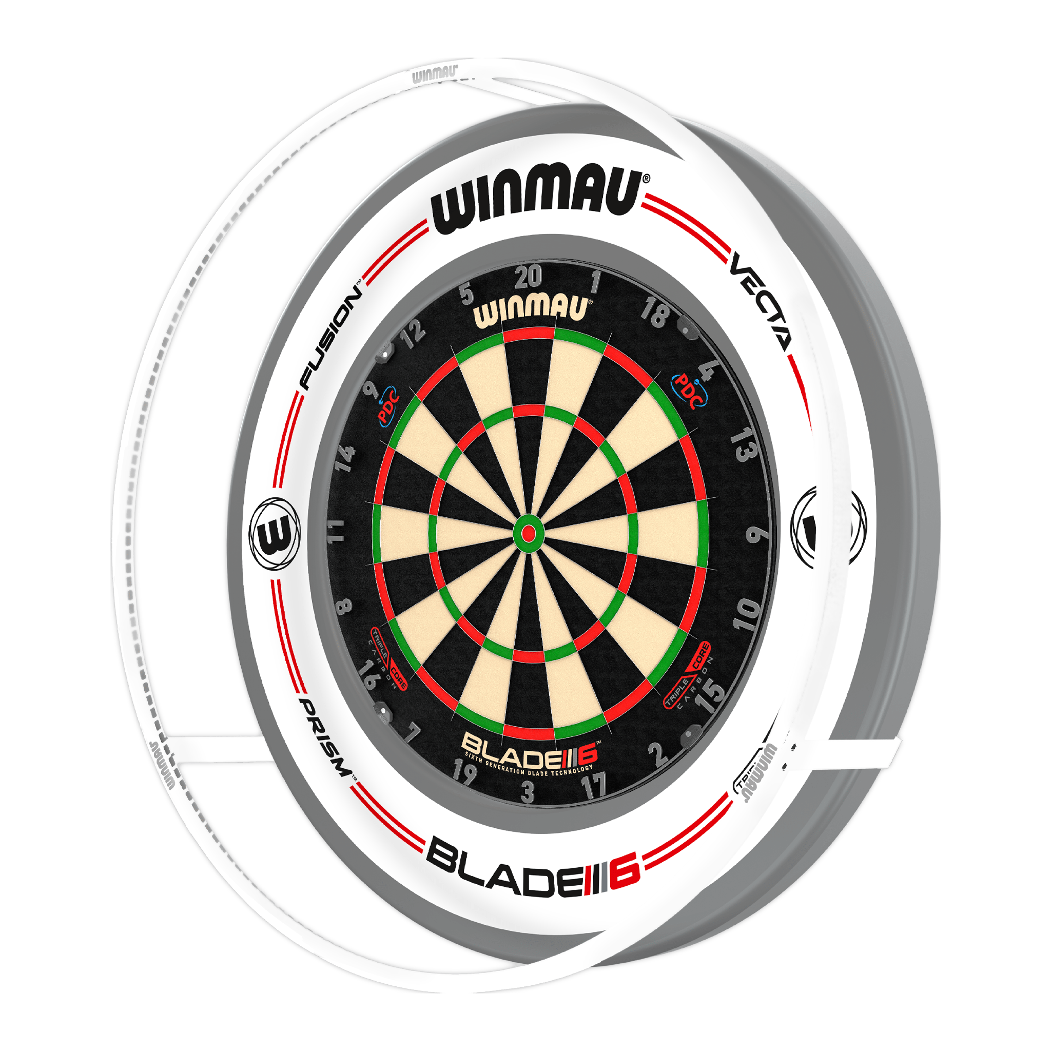 Blade X Dartboard, Surround & Plasma Light Bundle