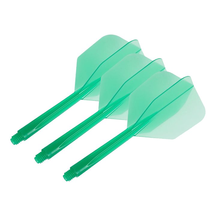 Condor Zero Stress - Resin Dart Shafts Small / Short (21.5mm) / Clear Green Shafts