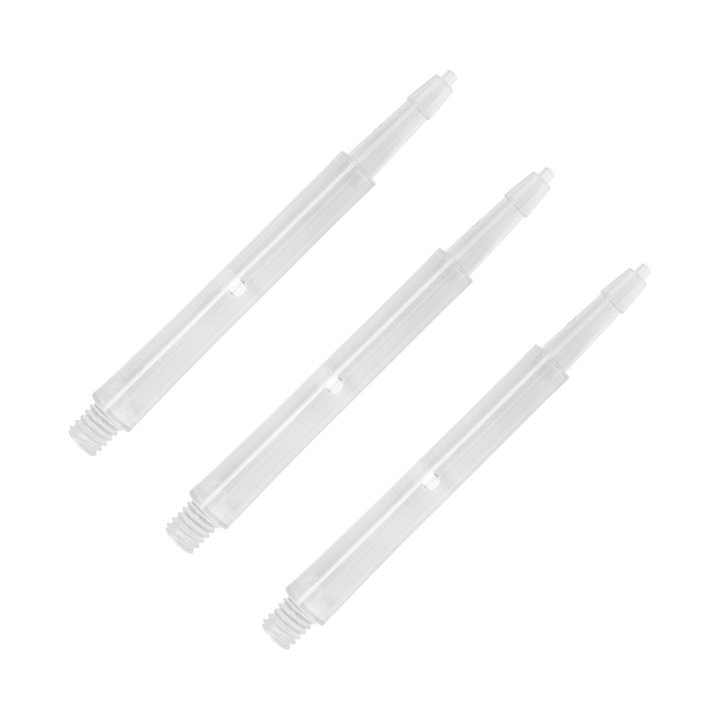 Harrows Clic - Polycarbonate Dart Shafts Midi (30mm) / Clear Shafts