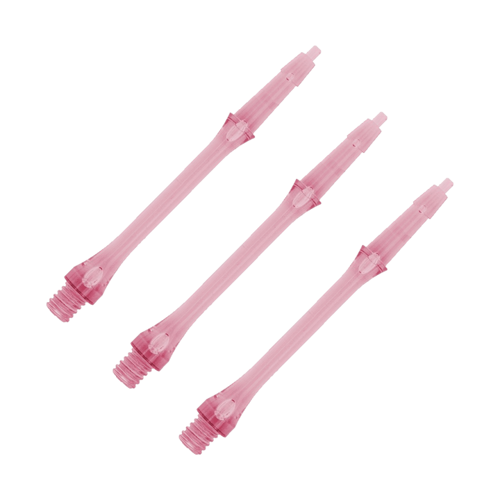 Harrows Clic - Polycarbonate Dart Shafts Slim / Midi (30mm) / Pink Shafts
