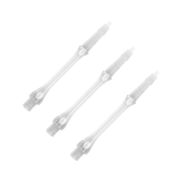 Harrows Clic - Polycarbonate Dart Shafts Slim / Short (23mm) / Clear Shafts