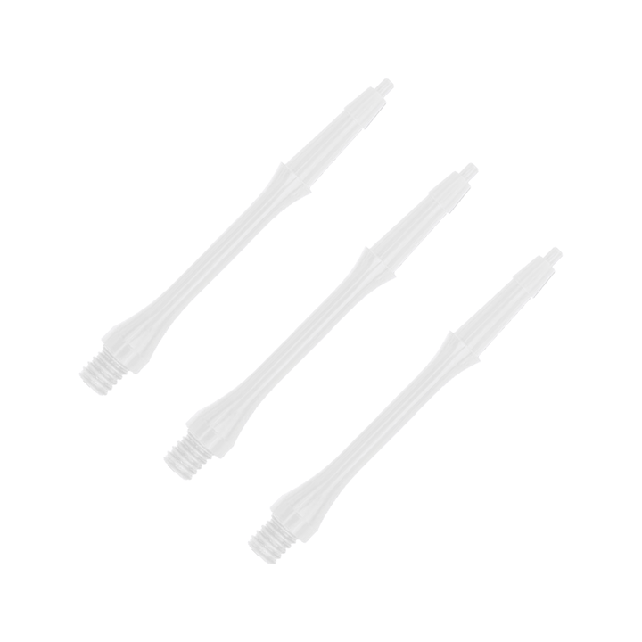 Harrows Clic - Polycarbonate Dart Shafts Slim / Short (23mm) / White Shafts