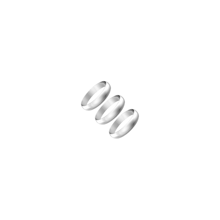 Harrows Harrows Supergrip Replacement Shaft Rings Silver Accessories
