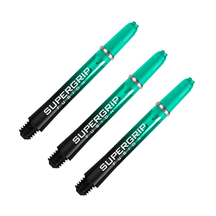 Harrows Supergrip Fusion - Nylon Dart Shafts Jade / Midi (40mm) Shafts