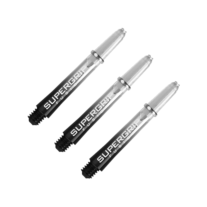 Harrows Supergrip Fusion Short (35mm) Nylon Dart Shafts Clear Shafts