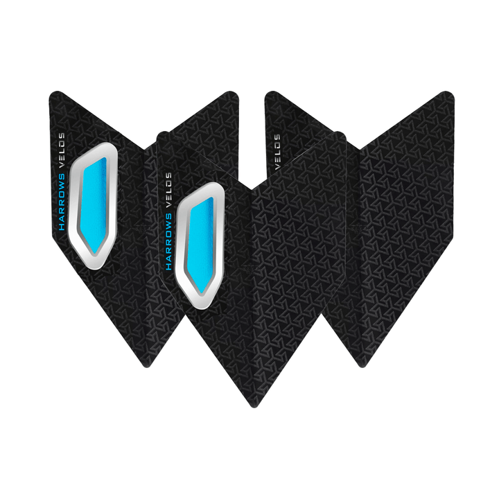 Harrows Velos Dart Flights Aqua Flights
