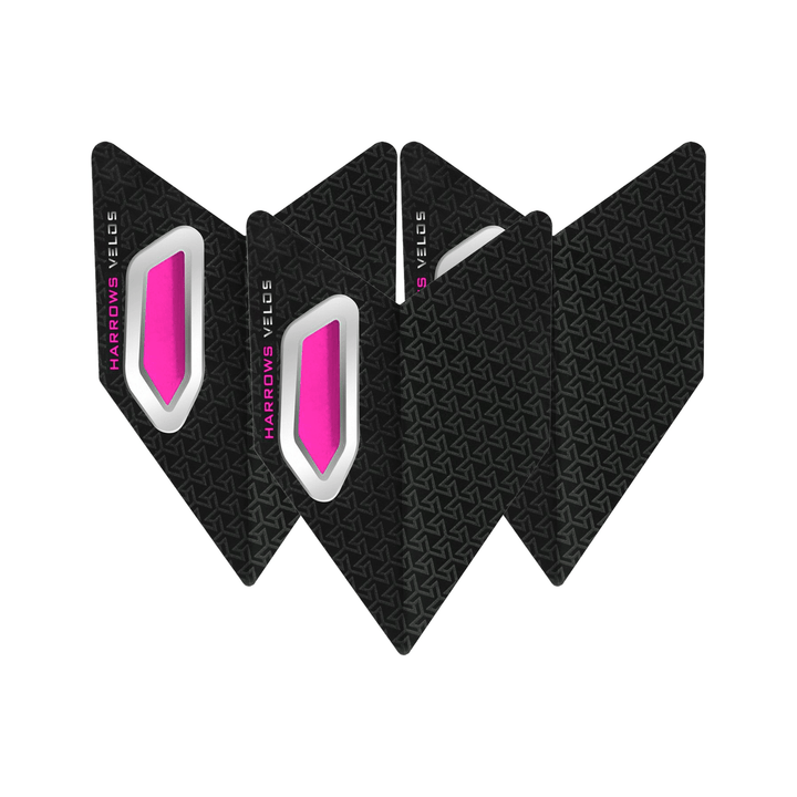 Harrows Velos Dart Flights Pink Flights