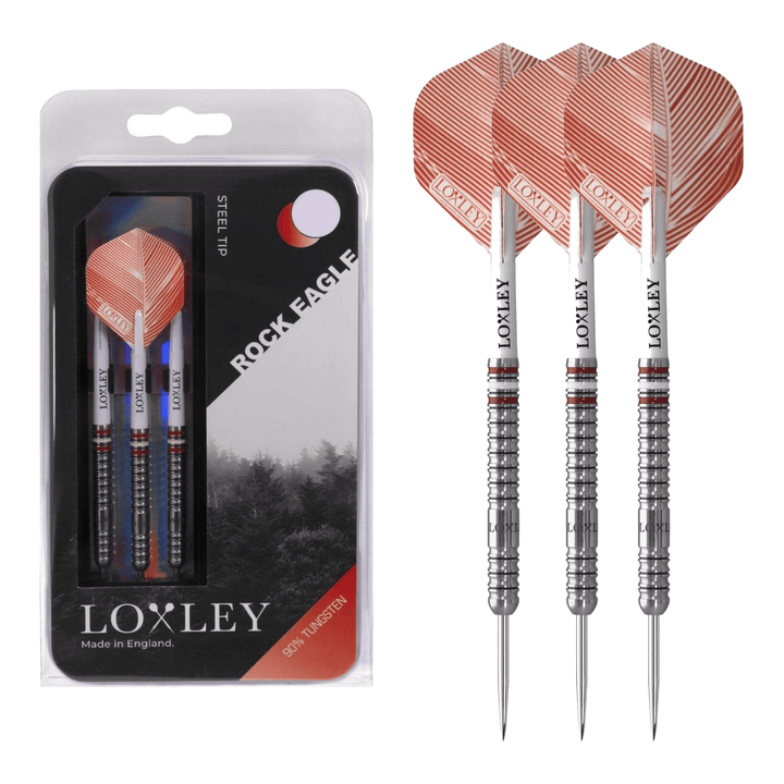 Loxley Rock Eagle - 90% Tungsten Steel Tip Darts 23 Grams Darts