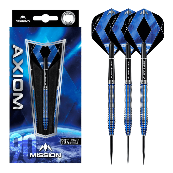 Mission Axiom M3 - 90% Tungsten Steel Tip Darts 21 Grams Darts