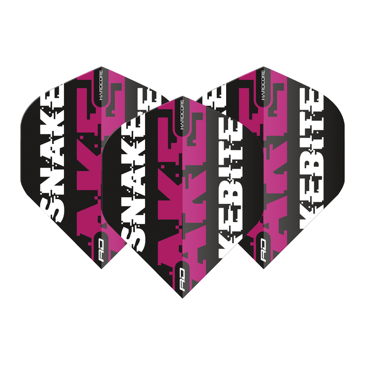 Red Dragon Peter Wright Standard Dart Flights Magenta Flights