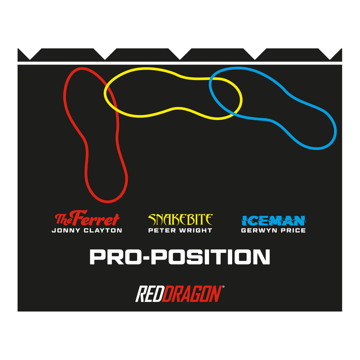 Red Dragon Pro Position - Dart Mat Boards