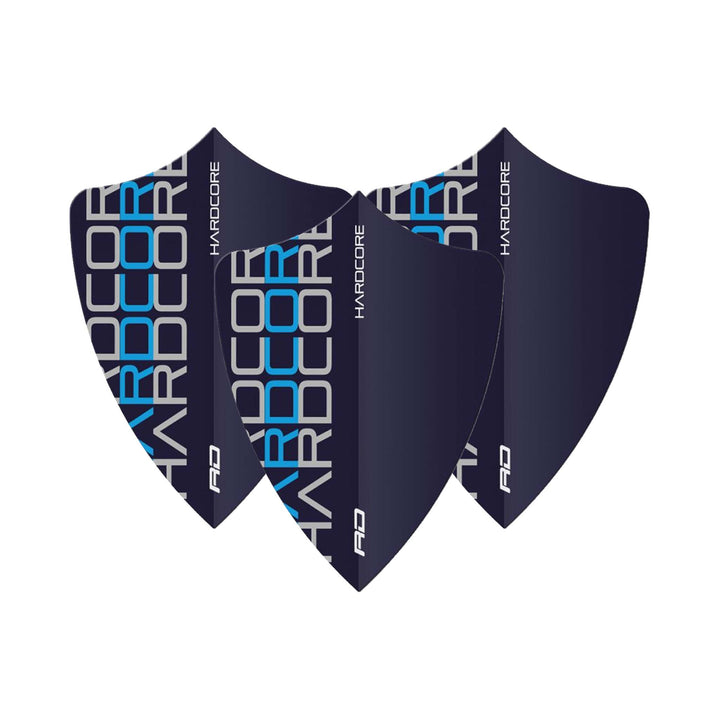 Red Dragon Stack - Hardcore XT Dart Flights Freesytle / Blue Flights