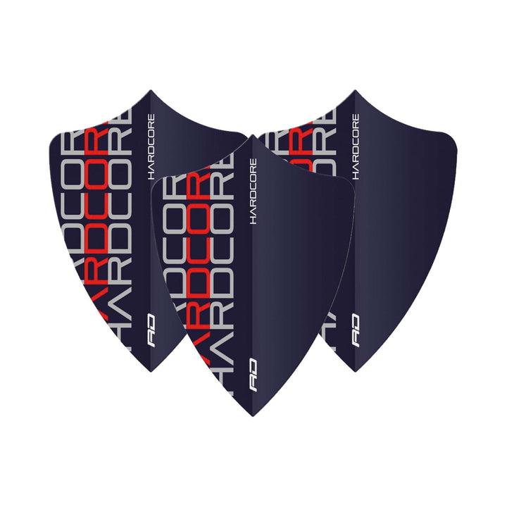 Red Dragon Stack - Hardcore XT Dart Flights Freesytle / Blue & Red Flights