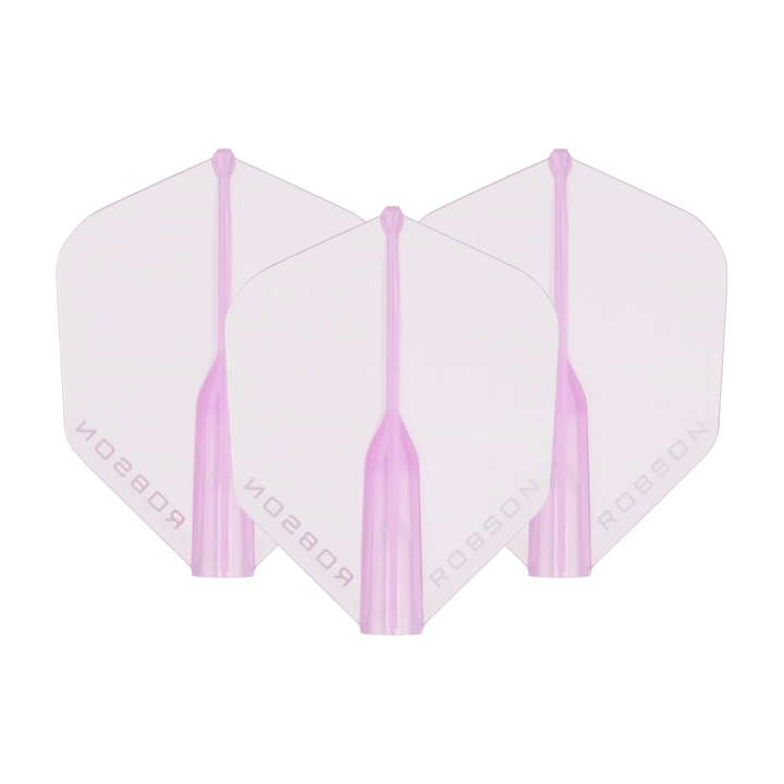 Robson Robson Plus - Moulded Dart Flights Standard / Pink Crystal Flights