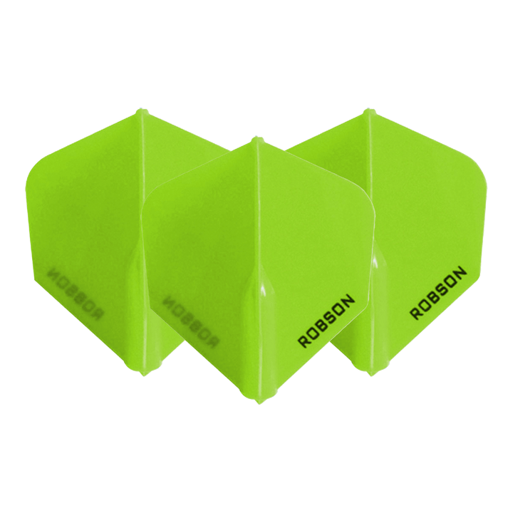 Robson Robson Plus Standard Moulded Dart Flights Green Flights