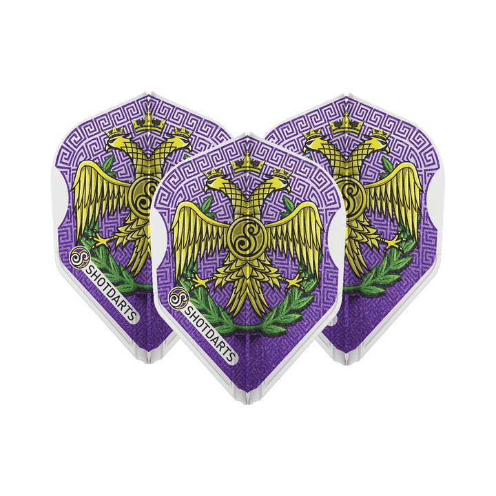 Shot Roman Empire - Moulded Dart Flights L-Style / Caesar Flights